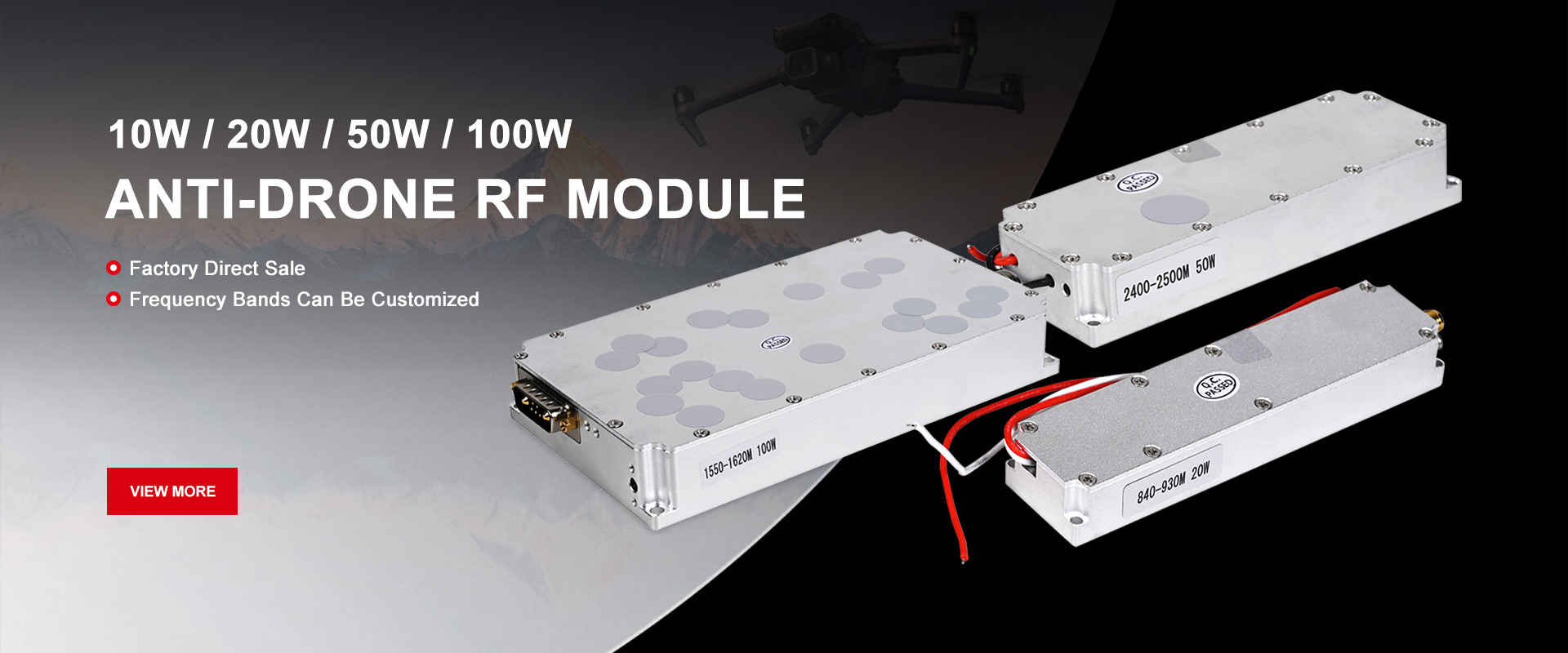 Anti-Drone RF-modulfabrikk